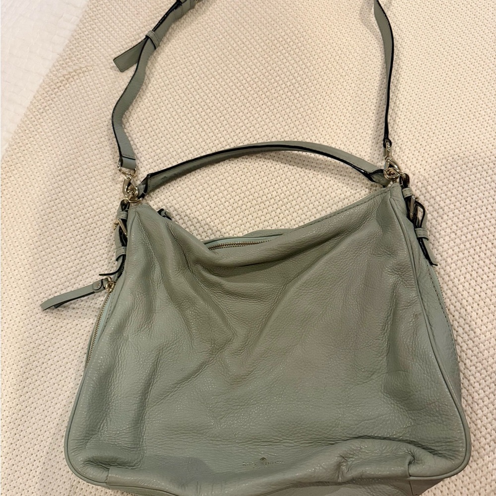 Kate Spade Teal Leather Shoulder Bag
